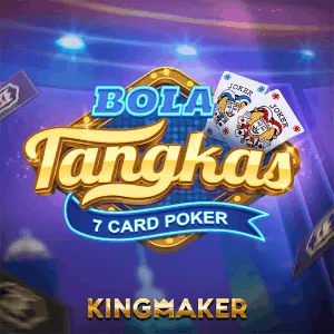 Stud poker hand with several face-up cards on the table